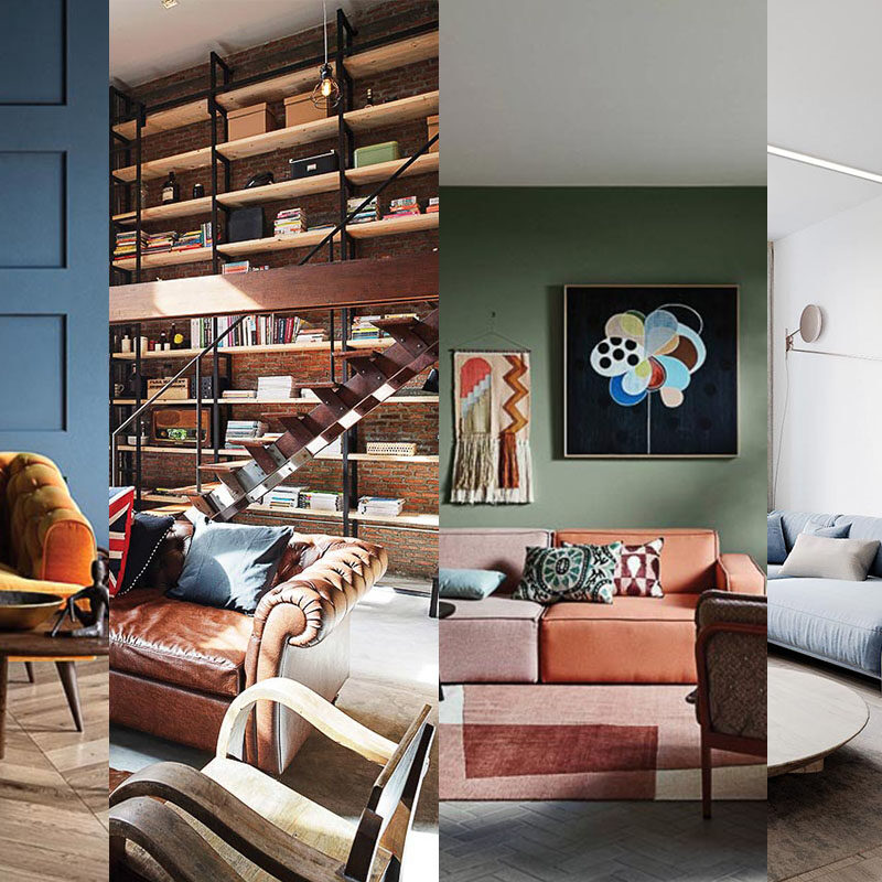Không gian phòng khách ấn tượng với tâm điểm sofa