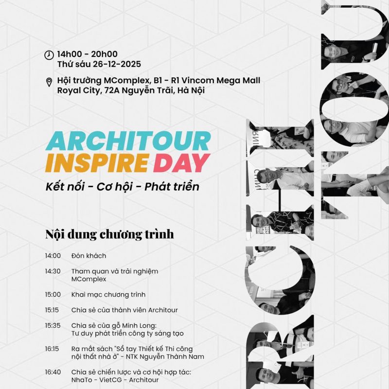 Tổng kết Architour Inspire Day 2025
