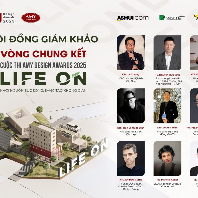 HỘI ĐỒNG GIÁM KHẢO VÒNG CHUNG KẾT AMY DESIGN AWARDS 2025