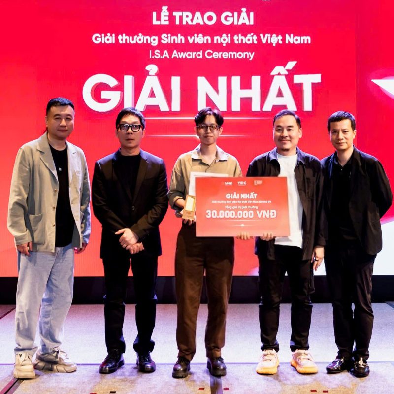 Lộ Diện Những Nhà Vô Địch Giải Thưởng Sinh viên Nội Thất Việt Nam (ISA) Lần Thứ VII