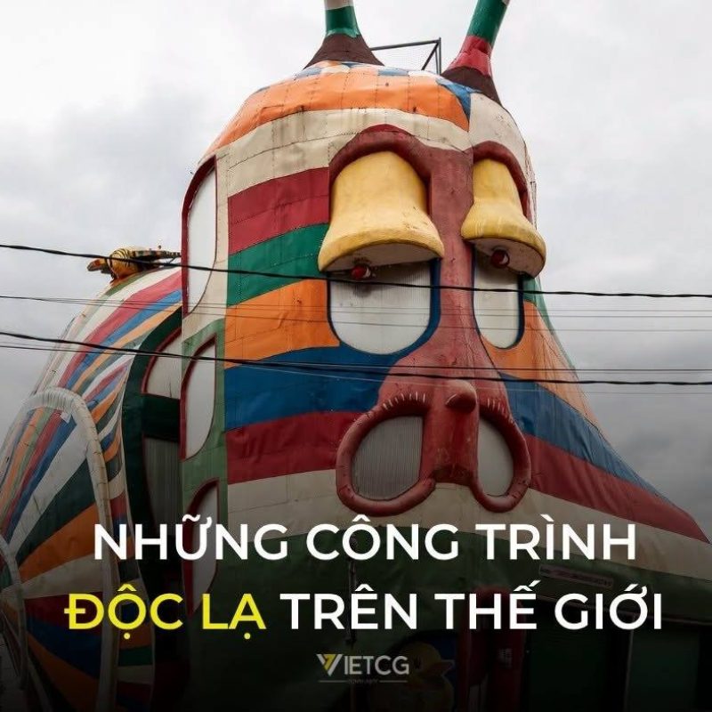 Những Công Trình Độc Lạ Trên Thế Giới: Khi Kiến Trúc Trở Thành Tác Phẩm Điêu Khắc